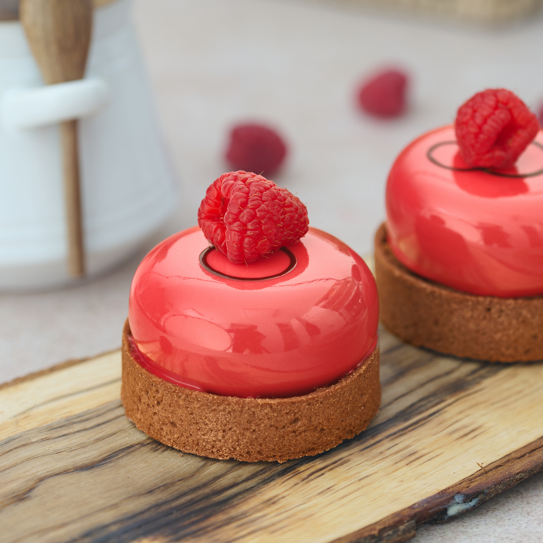 Choco berry tart
